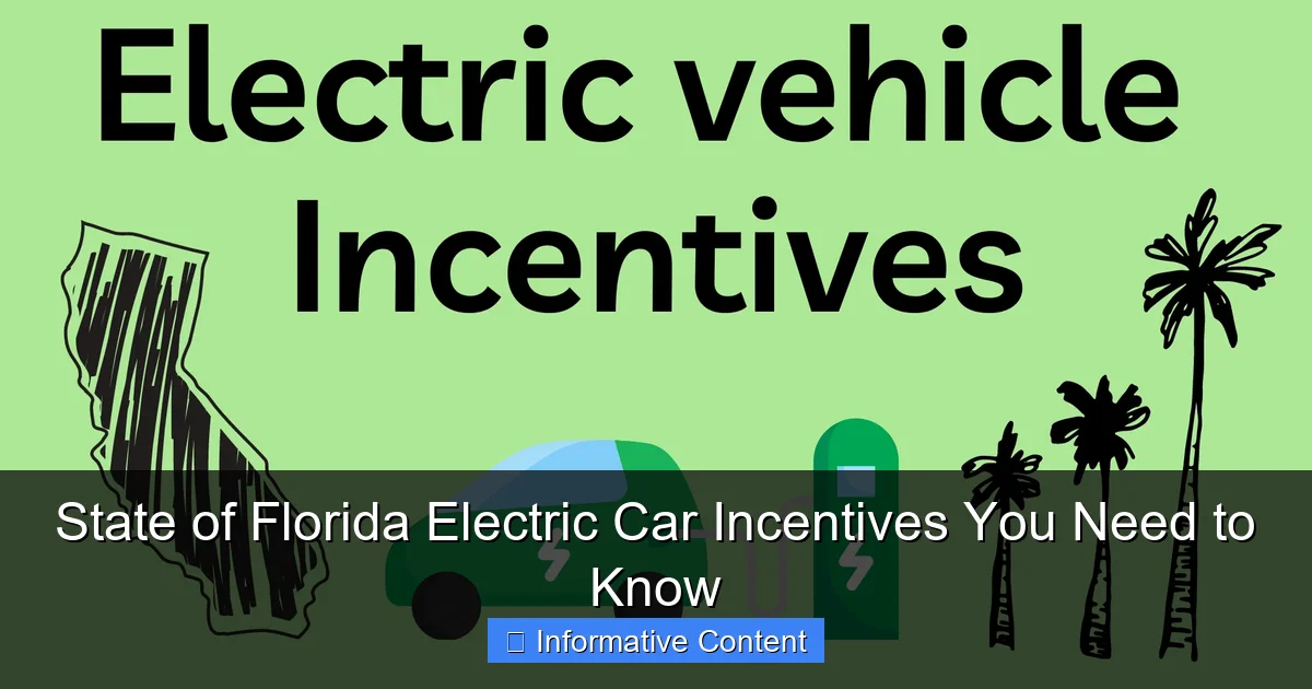 State of Florida Electric Car Incentives You Need to Know