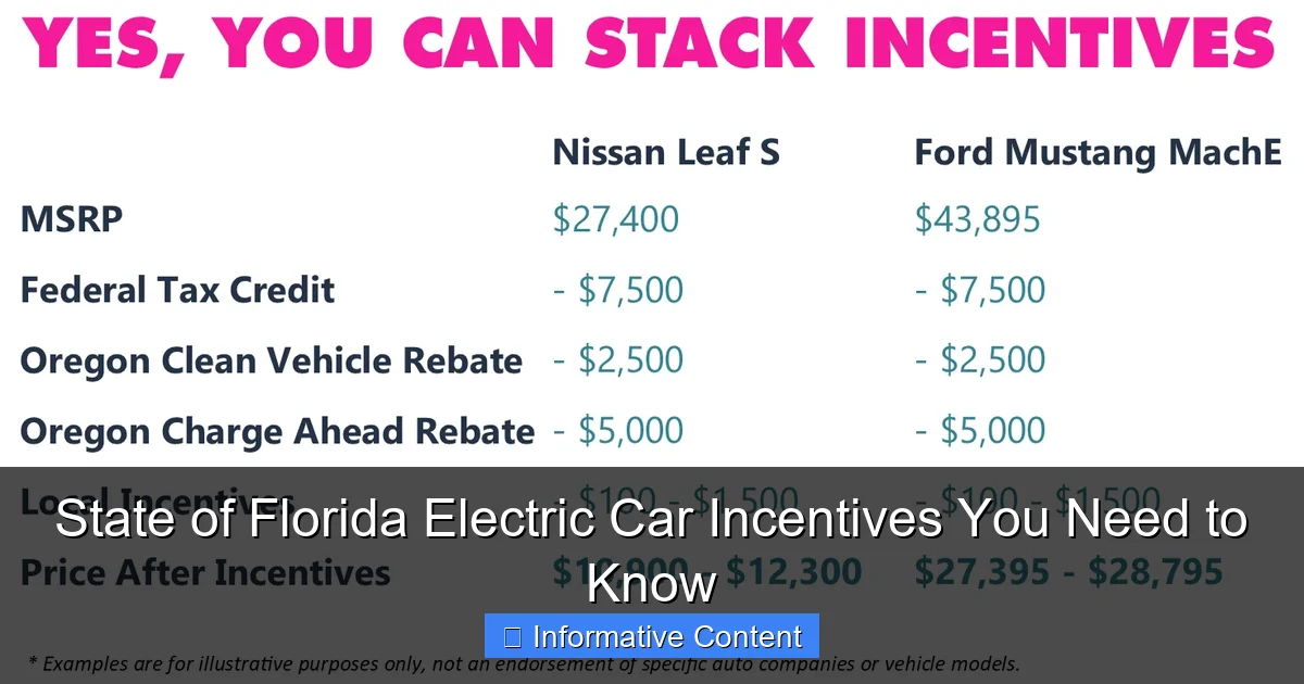 State of Florida Electric Car Incentives You Need to Know