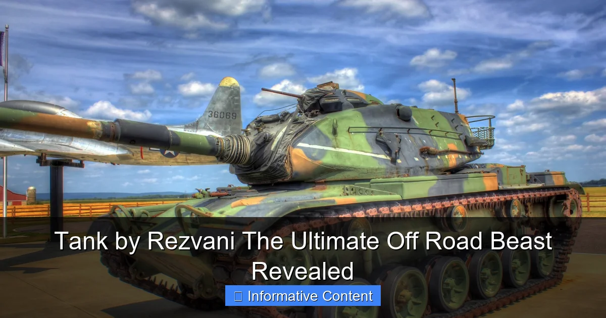 Tank by Rezvani The Ultimate Off Road Beast Revealed