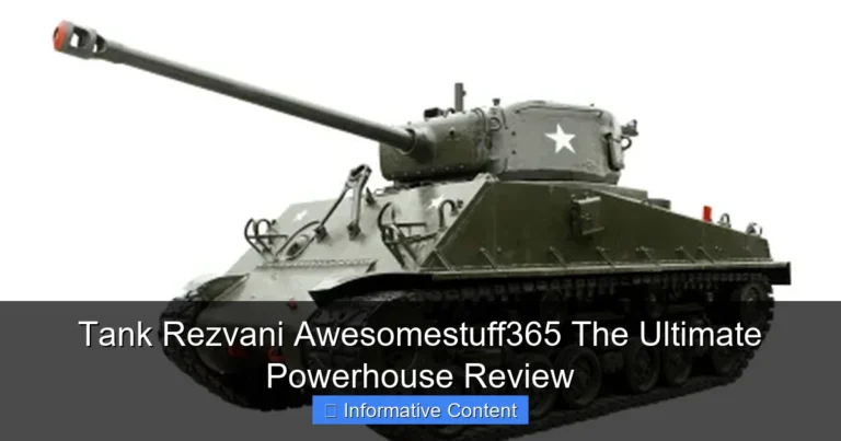 Tank Rezvani Awesomestuff365 The Ultimate Powerhouse Review