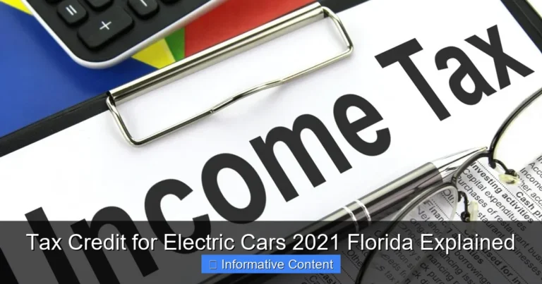 Tax Credit for Electric Cars 2021 Florida Explained