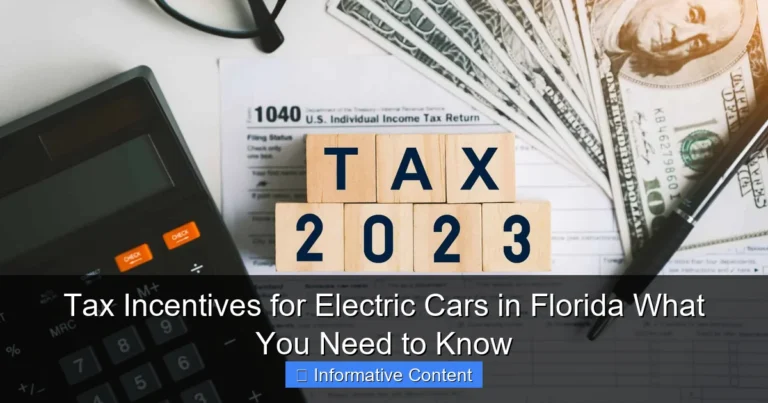 Tax Incentives for Electric Cars in Florida What You Need to Know