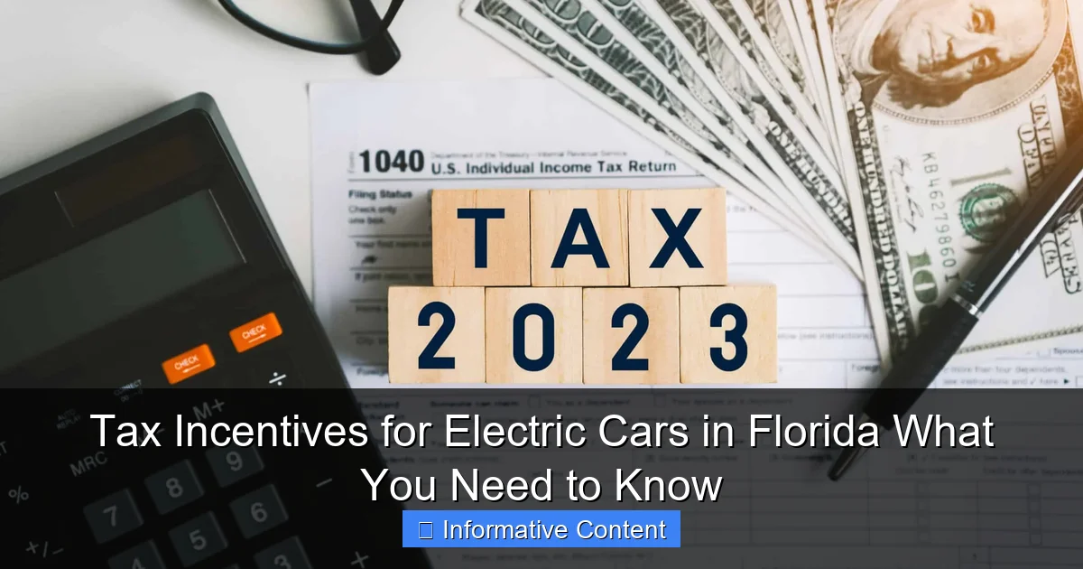 Tax Incentives for Electric Cars in Florida What You Need to Know