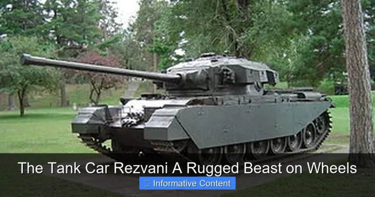 The Tank Car Rezvani A Rugged Beast on Wheels