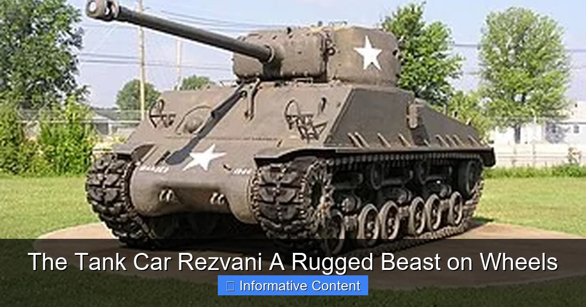 The Tank Car Rezvani A Rugged Beast on Wheels