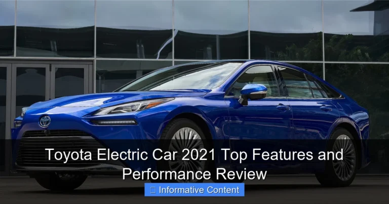 Toyota Electric Car 2021 Top Features and Performance Review
