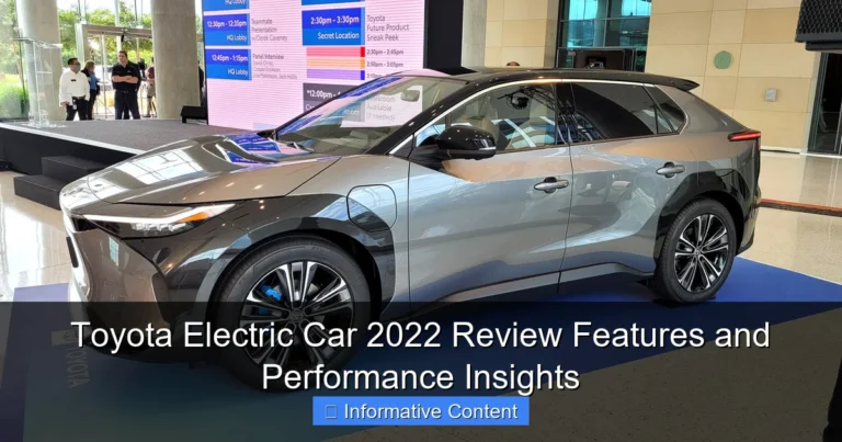 Toyota Electric Car 2022 Review Features and Performance Insights
