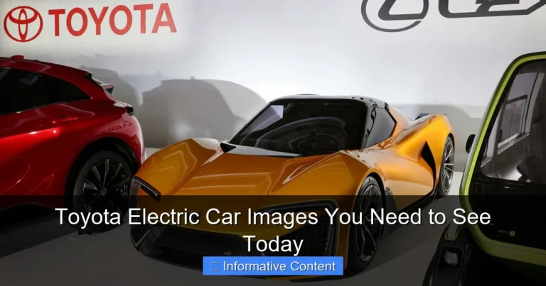 Toyota Electric Car Images You Need to See Today