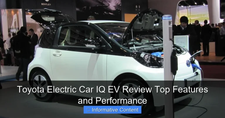 Toyota Electric Car IQ EV Review Top Features and Performance