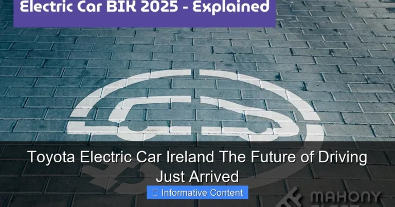 Toyota Electric Car Ireland The Future of Driving Just Arrived