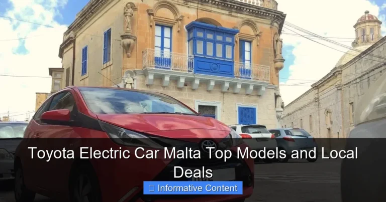 Toyota Electric Car Malta Top Models and Local Deals