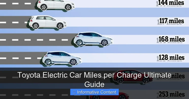 Toyota Electric Car Miles per Charge Ultimate Guide
