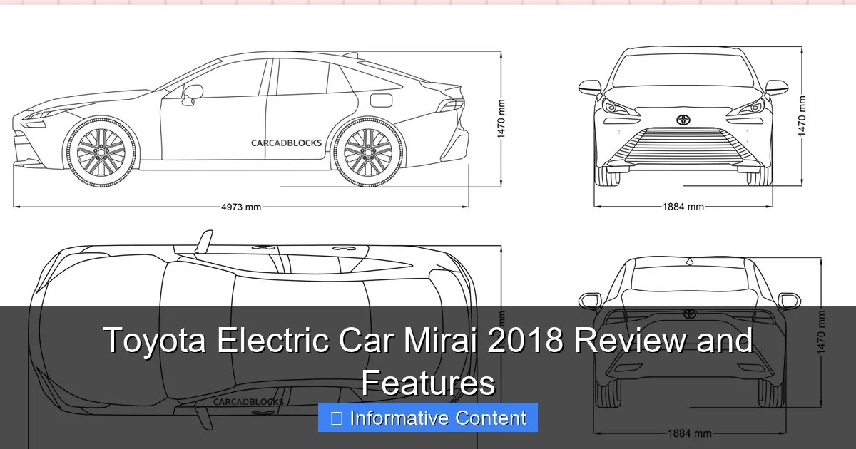 Toyota Electric Car Mirai 2018 Review and Features