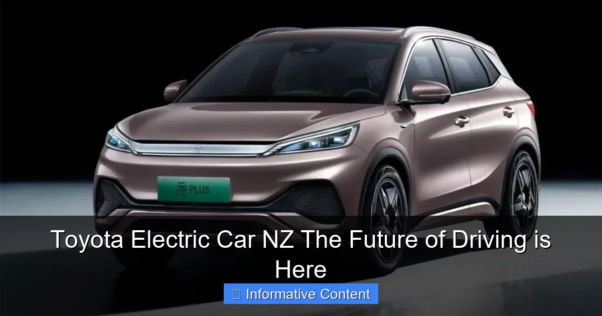 Toyota Electric Car NZ The Future of Driving is Here