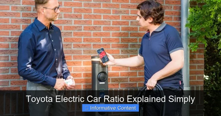 Toyota Electric Car Ratio Explained Simply