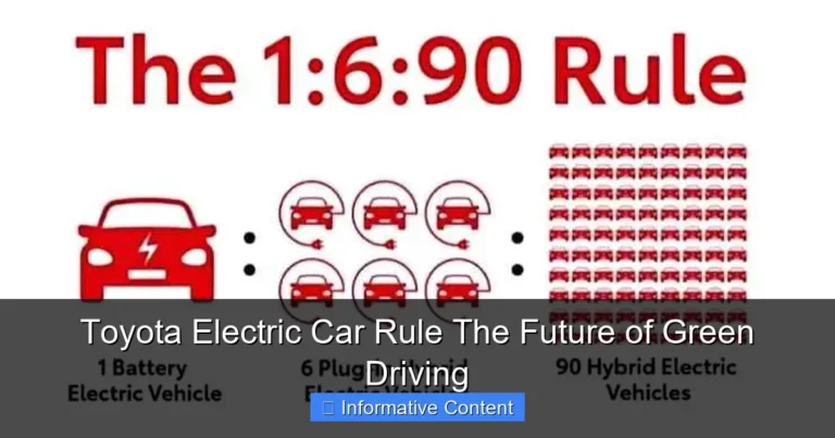 Toyota Electric Car Rule The Future of Green Driving