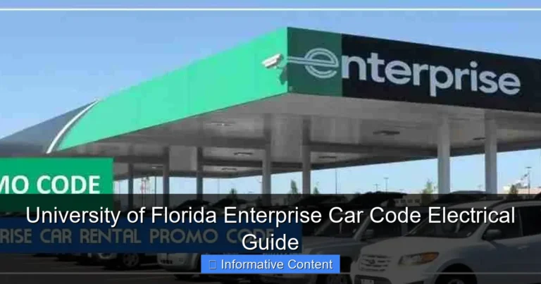 University of Florida Enterprise Car Code Electrical Guide