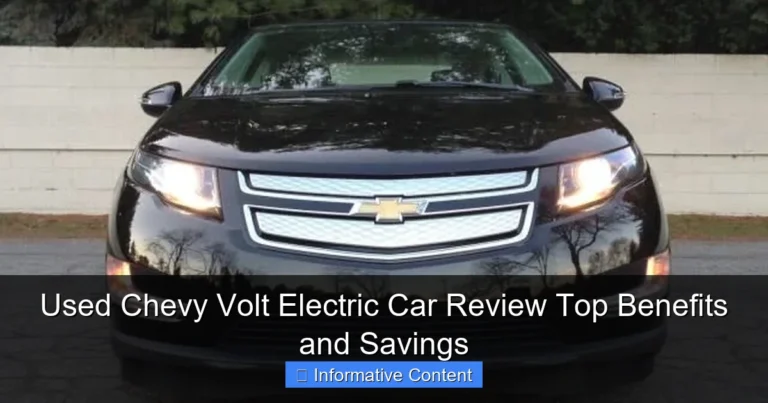 Used Chevy Volt Electric Car Review Top Benefits and Savings