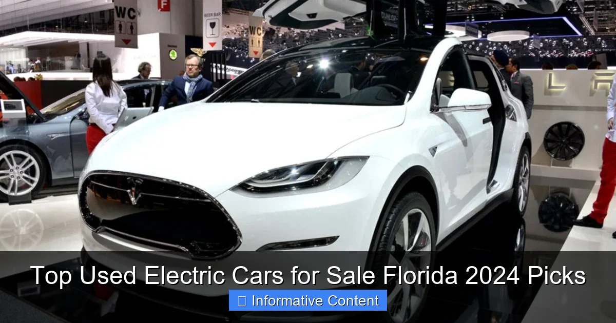 Top Used Electric Cars for Sale Florida 2024 Picks