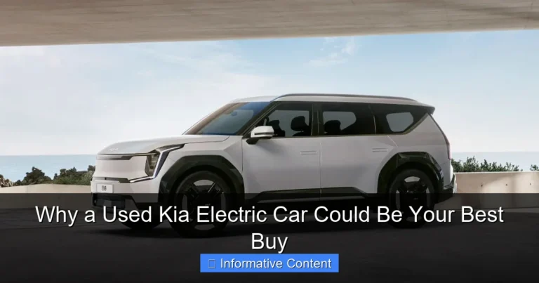 Why a Used Kia Electric Car Could Be Your Best Buy