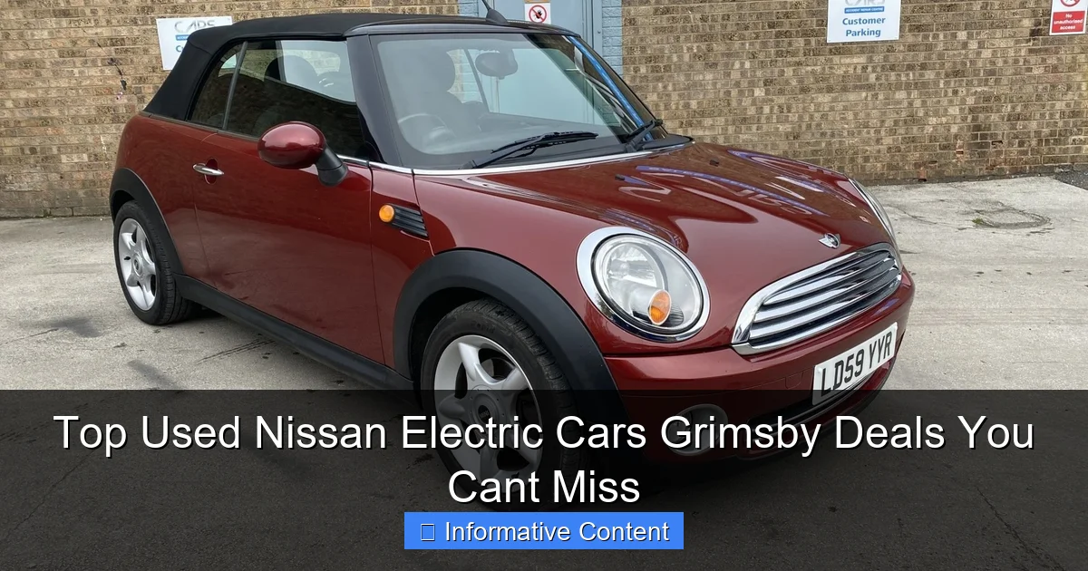 Top Used Nissan Electric Cars Grimsby Deals You Cant Miss