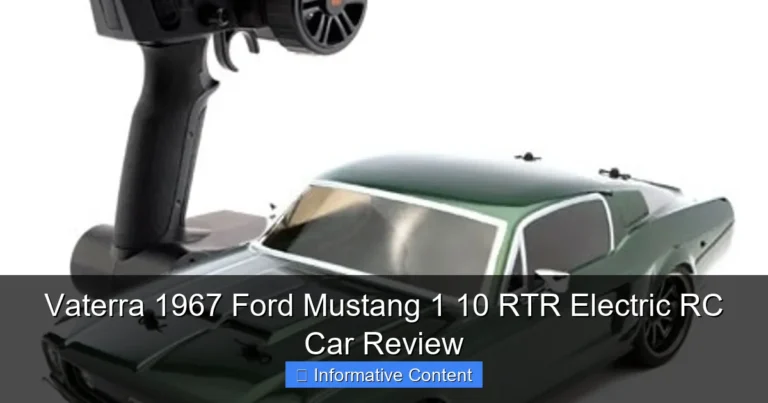 Vaterra 1967 Ford Mustang 1 10 RTR Electric RC Car Review