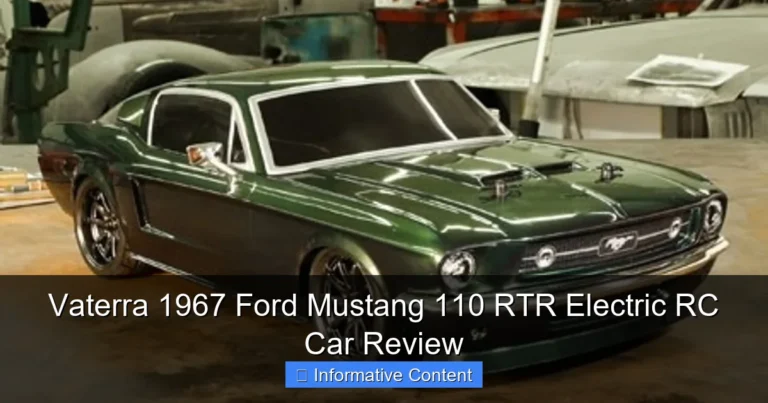 Vaterra 1967 Ford Mustang 110 RTR Electric RC Car Review