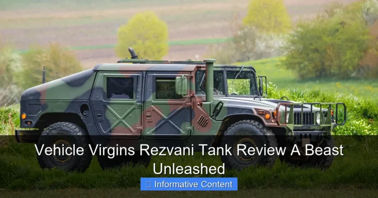 Vehicle Virgins Rezvani Tank Review A Beast Unleashed