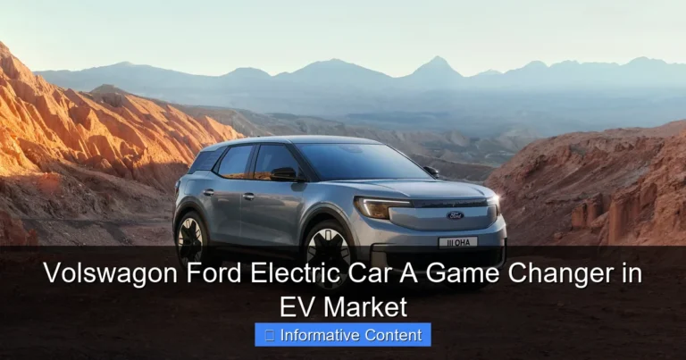 Volswagon Ford Electric Car A Game Changer in EV Market