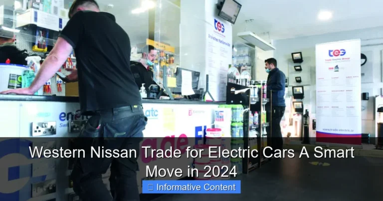 Western Nissan Trade for Electric Cars A Smart Move in 2024