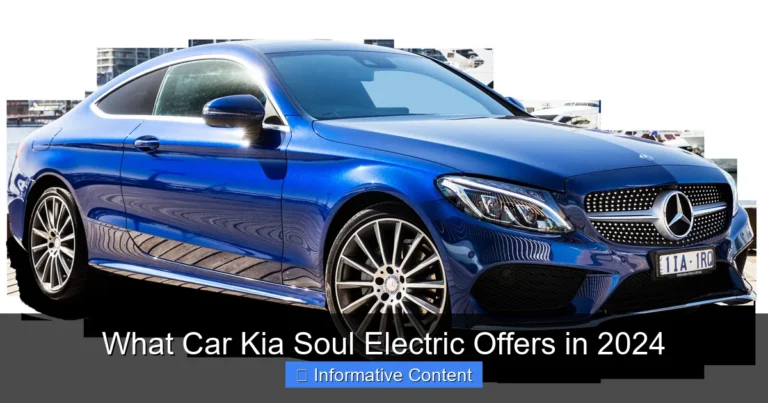 What Car Kia Soul Electric Offers in 2024
