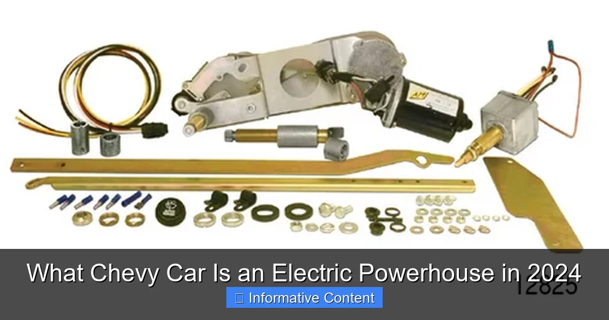 What Chevy Car Is an Electric Powerhouse in 2024