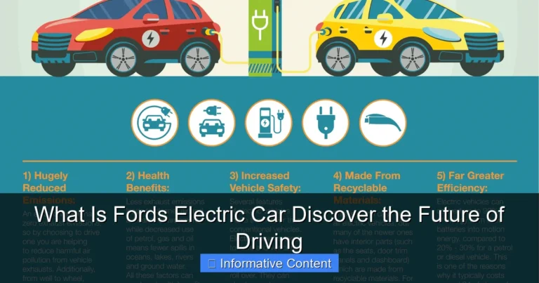 What Is Fords Electric Car Discover the Future of Driving
