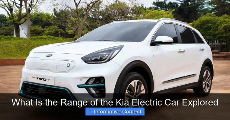 What Is the Range of the Kia Electric Car Explored