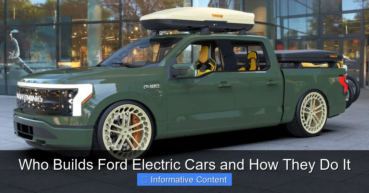 Who Builds Ford Electric Cars and How They Do It