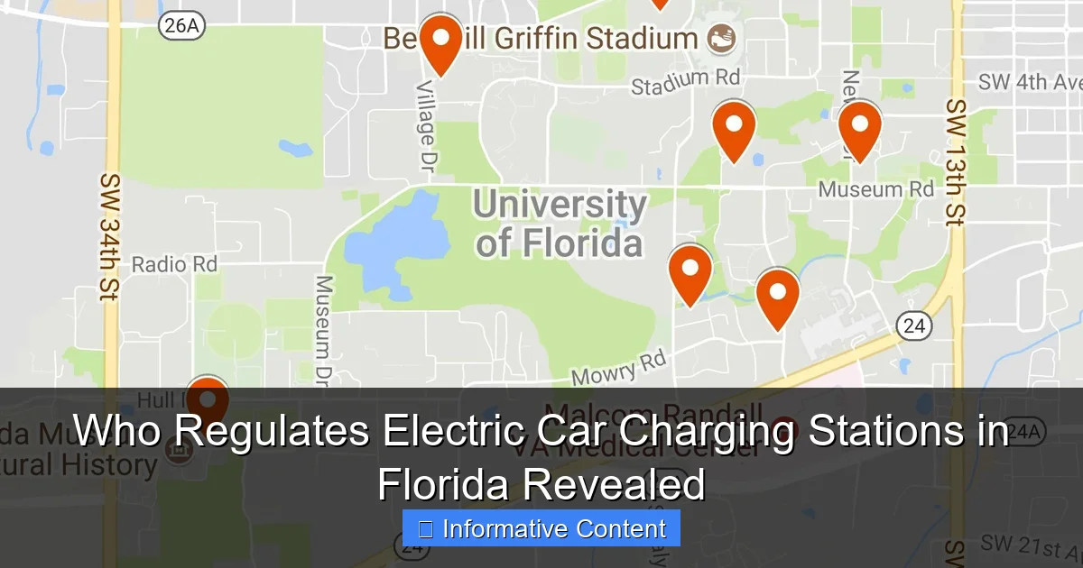 Who Regulates Electric Car Charging Stations in Florida Revealed
