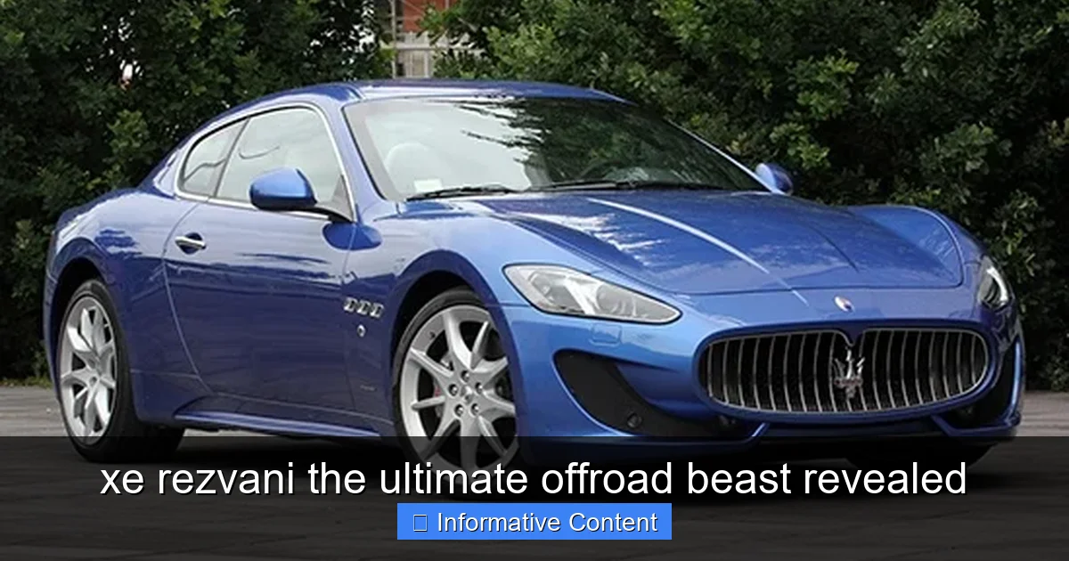 xe rezvani the ultimate offroad beast revealed