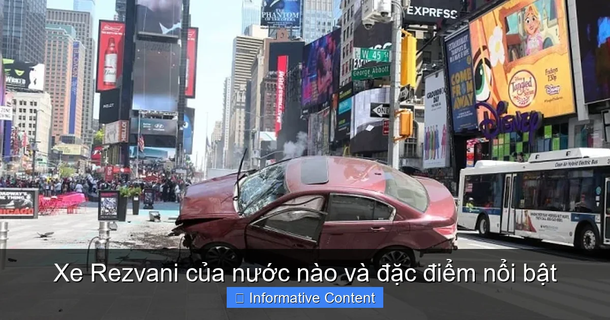 Xe Rezvani của nước nào và đặc điểm nổi bật